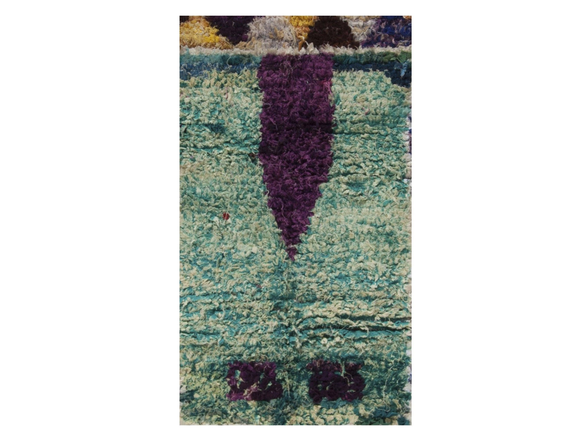 Vintage Moroccan Rug - Tanirt Morocco Collection Boucherouite Rugs Of Morocco