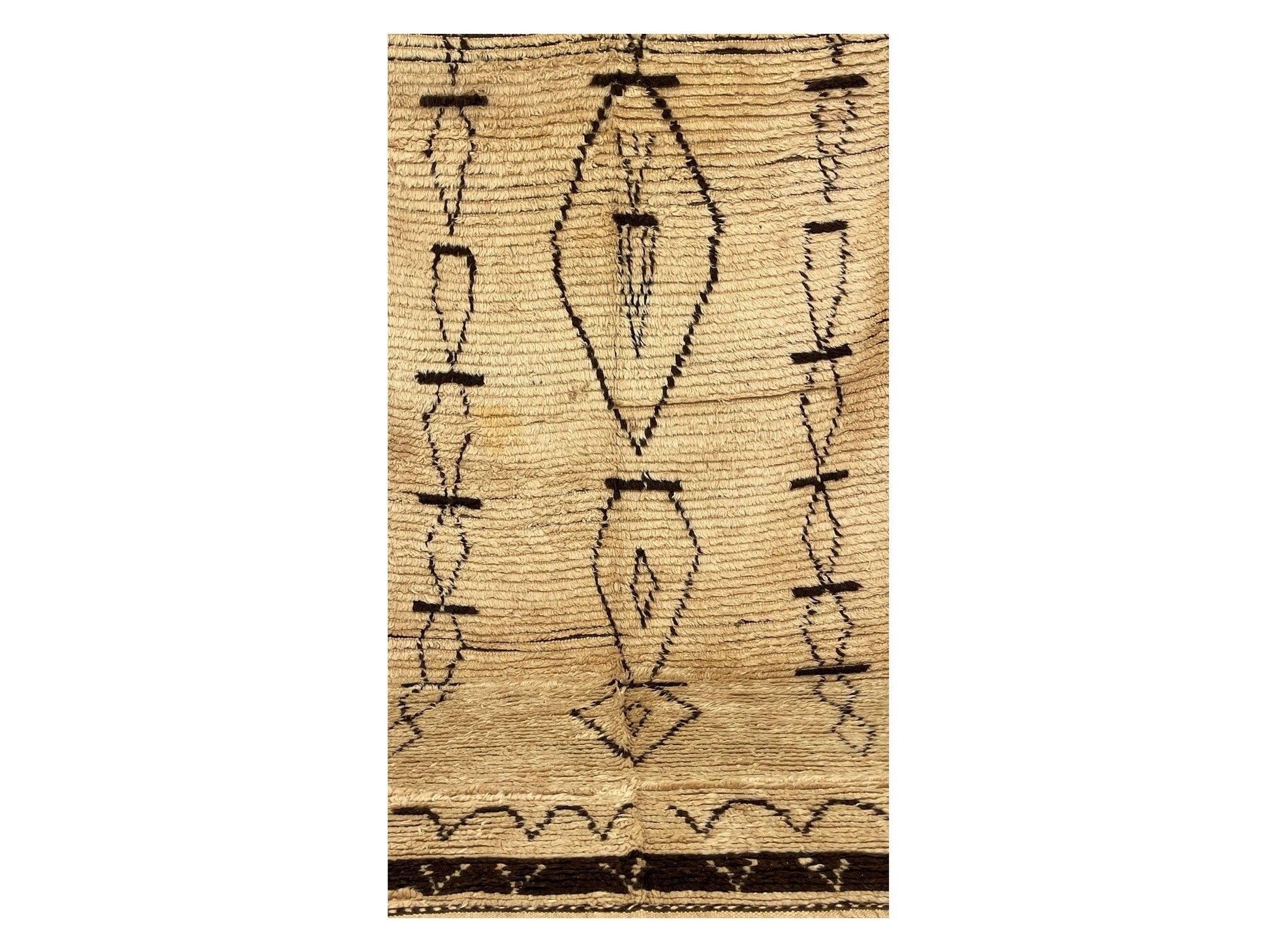 Vintage Moroccan Rug - Targa Morocco Collection Beni Ourain Rugs Of Morocco