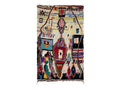 Vintage Moroccan Rug - Tharara Morocco Collection Boucherouite Rugs Of Morocco