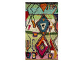 Vintage Moroccan Rug - Tharari Morocco Collection Boucherouite Rugs Of Morocco