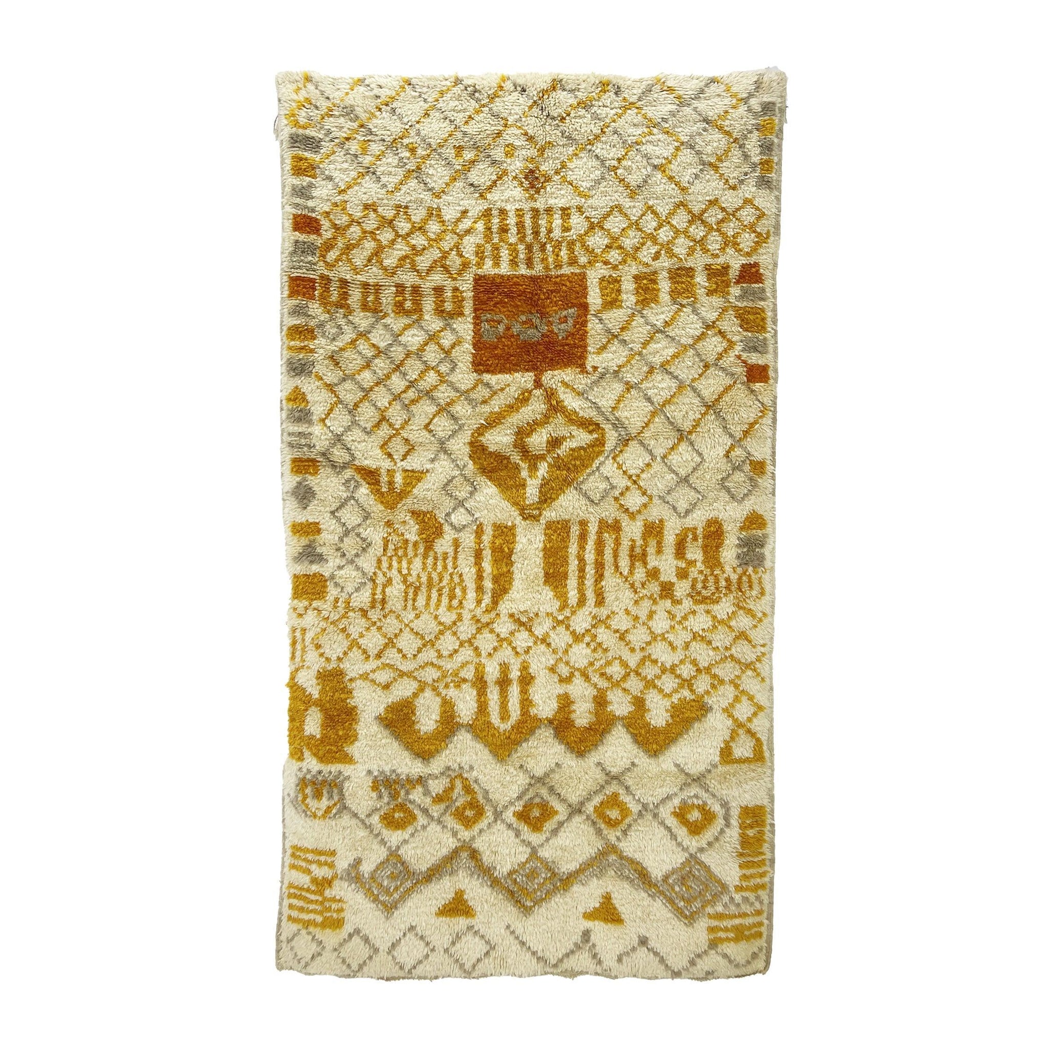 Vintage Moroccan Rug - Thinuzal Morocco Collection Taznakht Rugs Of Morocco
