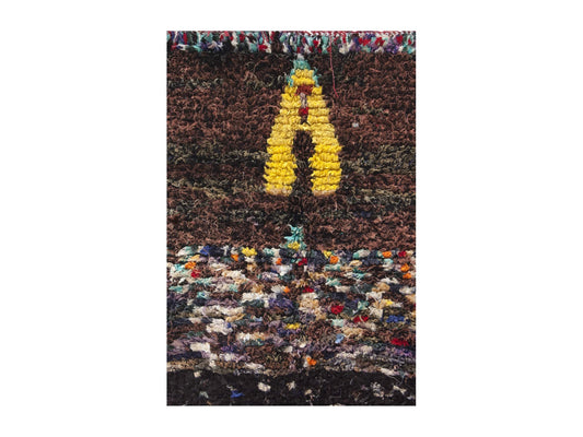 Vintage Moroccan Rug - Tifawin Morocco Collection Boucherouite Rugs Of Morocco