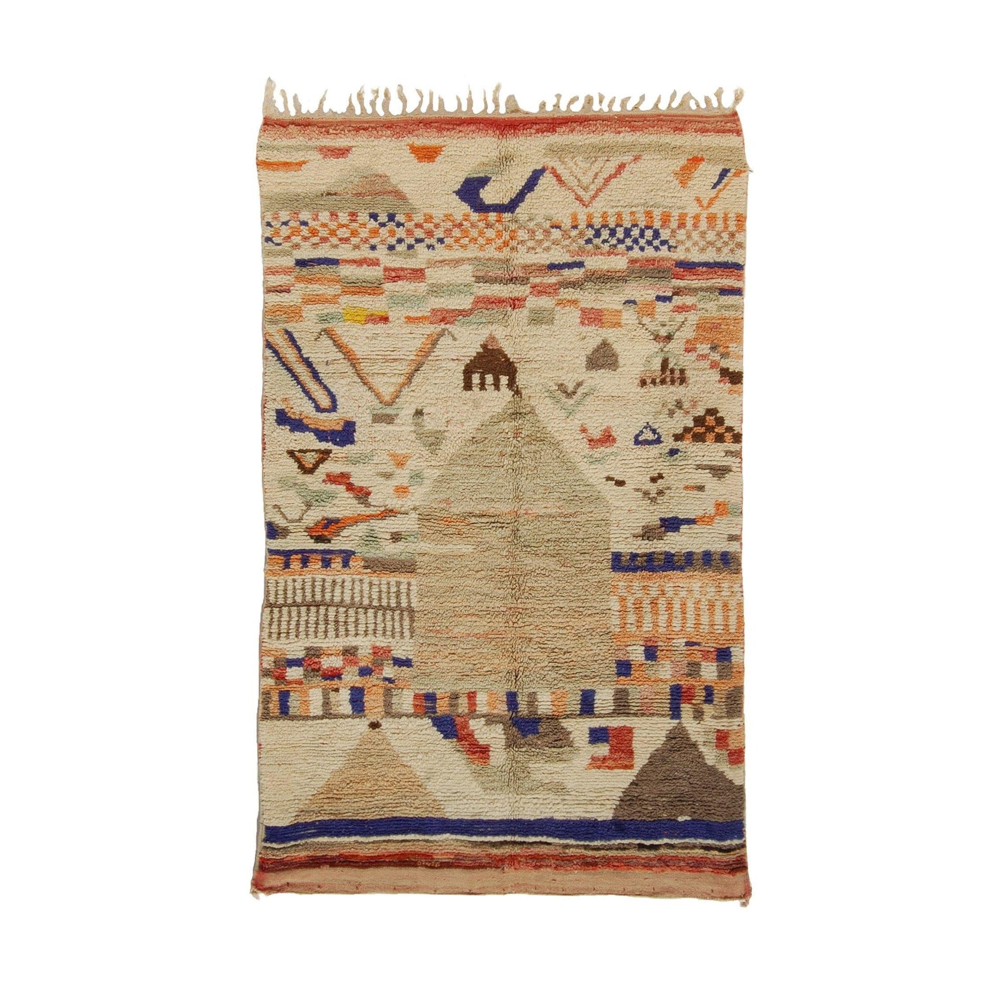 Vintage Moroccan Rug - Tinas Morocco Collection Boujaad Rugs Of Morocco