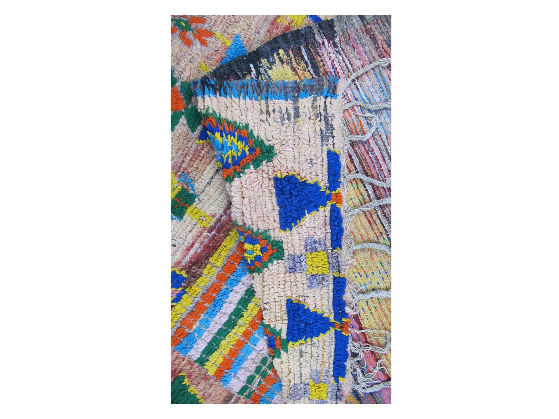 Vintage Moroccan Rug - Tinhainan Morocco Collection Boujaad Rugs Of Morocco