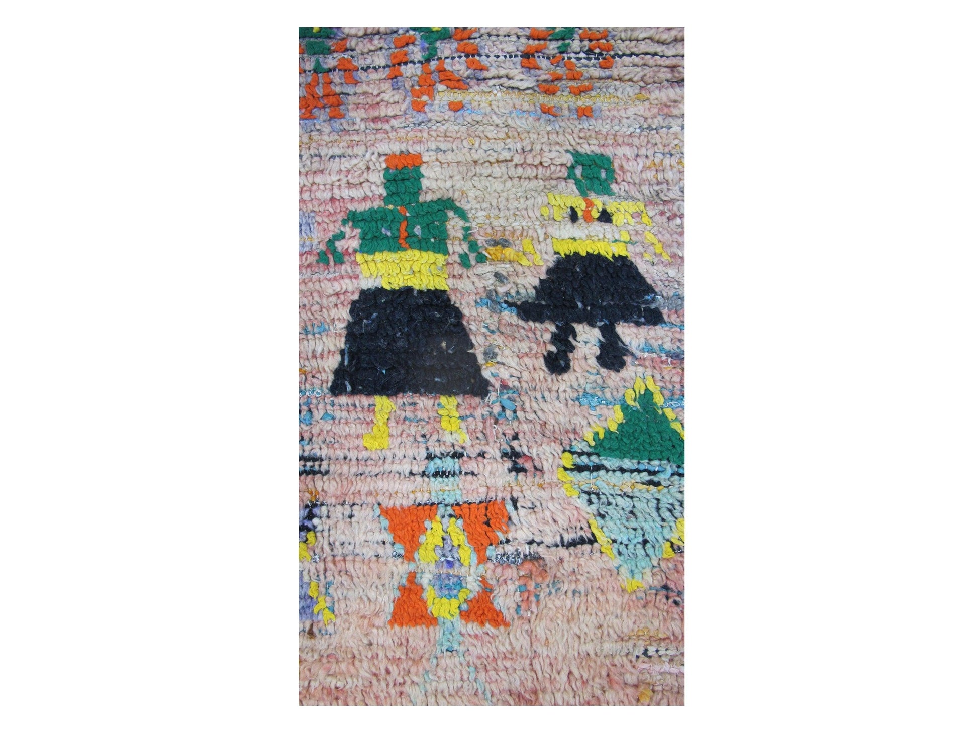 Vintage Moroccan Rug - Tinhainan Morocco Collection Boujaad Rugs Of Morocco