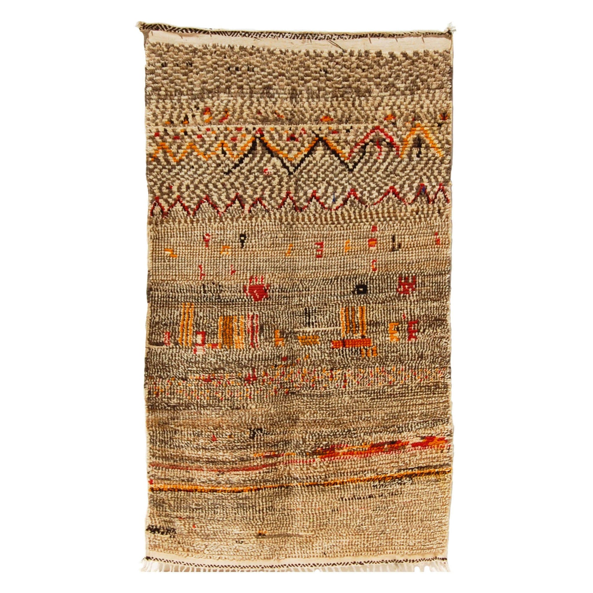Vintage Moroccan Rug - Tioumet Morocco Collection Azilal Rugs Of Morocco