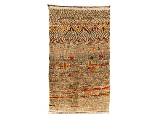Vintage Moroccan Rug - Tioumet Morocco Collection Azilal Rugs Of Morocco