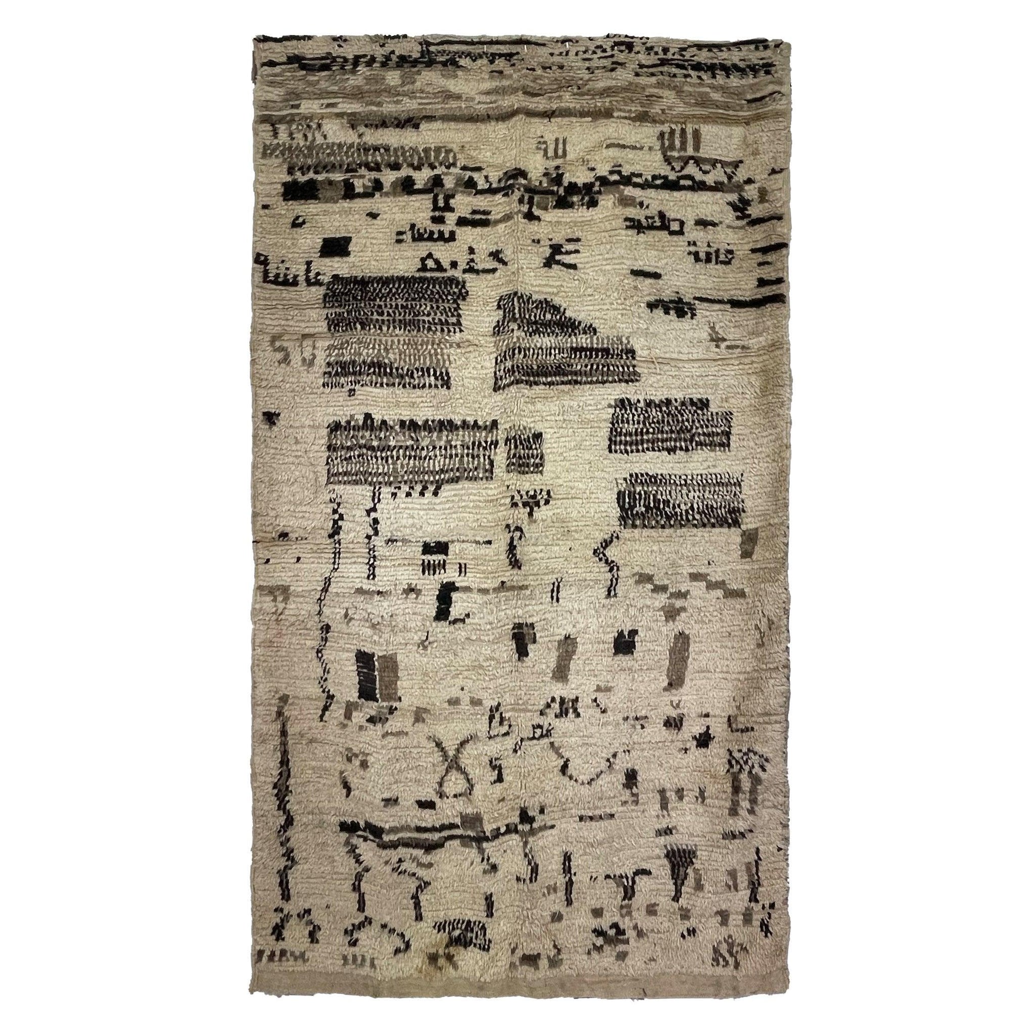 Vintage Moroccan Rug - Tirgut Morocco Collection Azilal Rugs Of Morocco