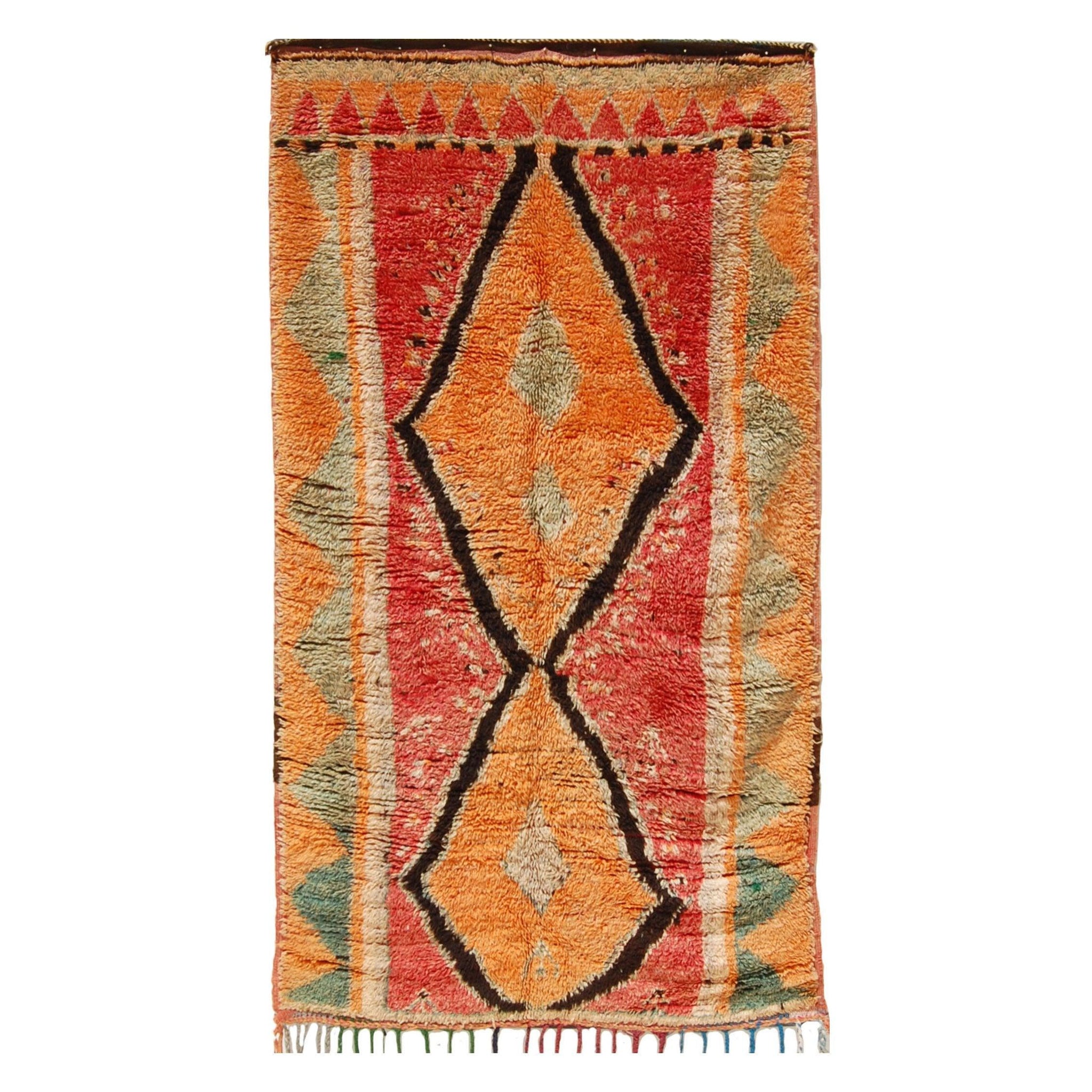 Vintage Moroccan Rug - Titert Morocco Collection Taznakht Rugs Of Morocco