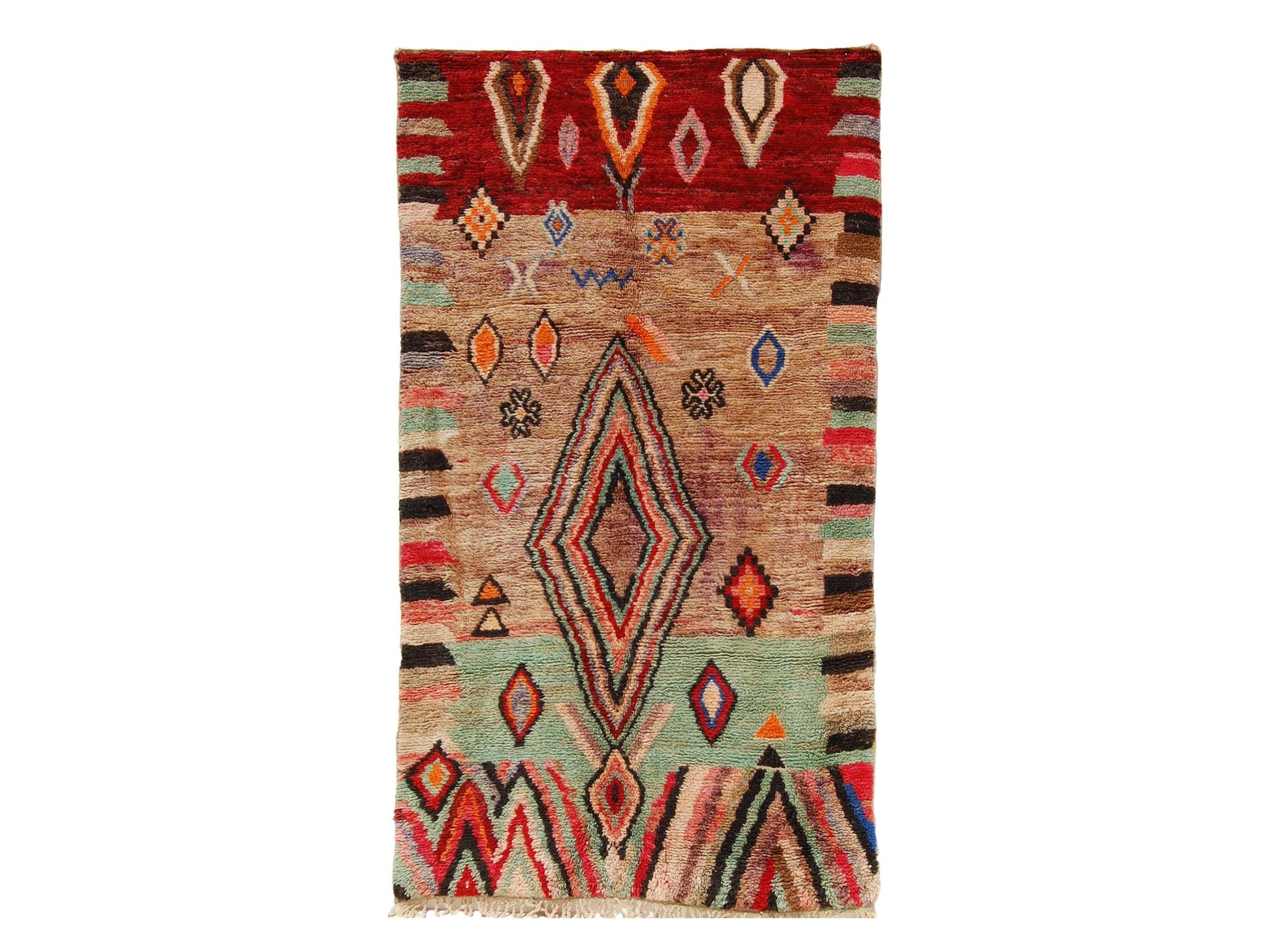 Vintage Moroccan Rug - Titt Morocco Collection Azilal Rugs Of Morocco