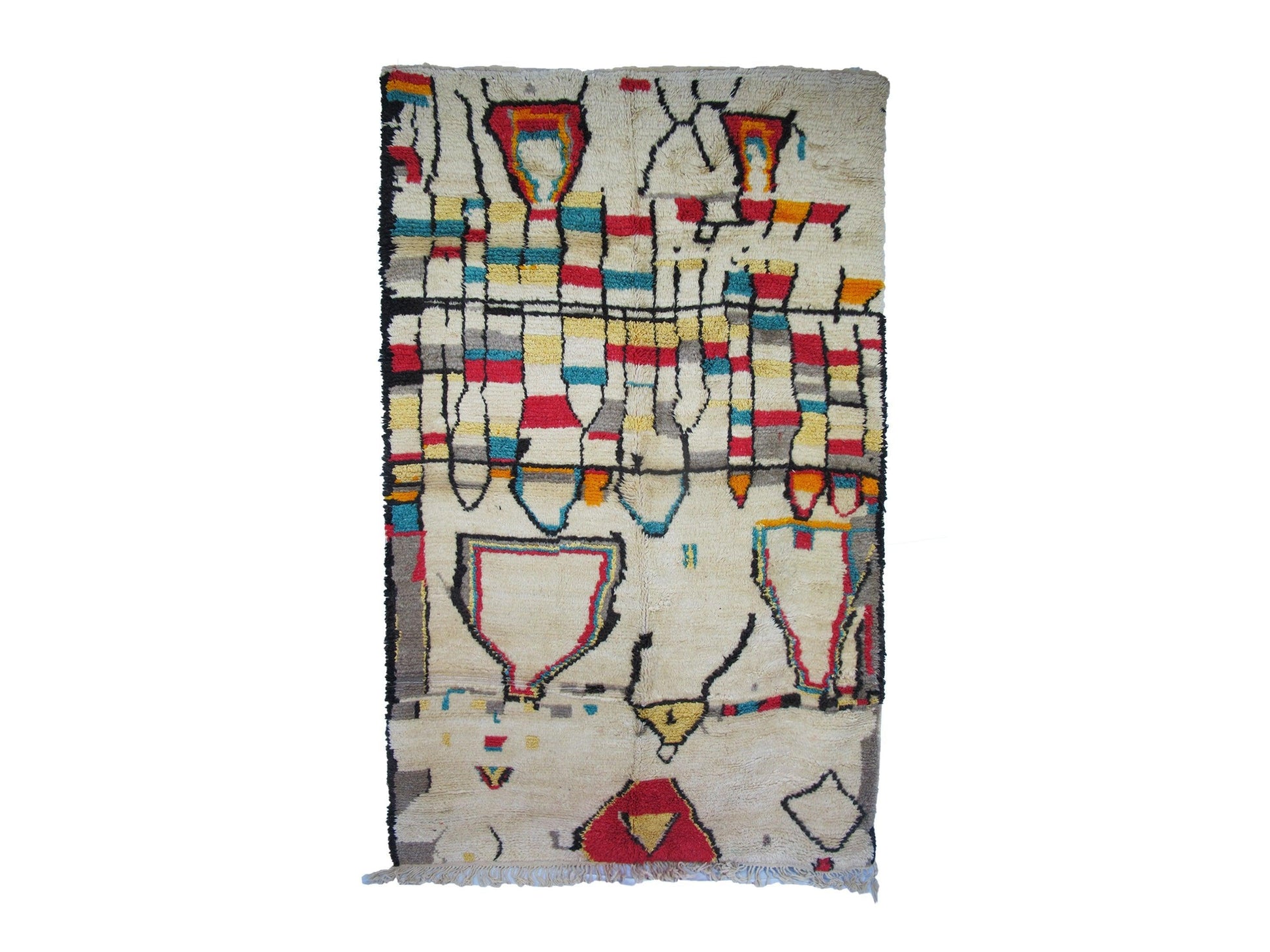 Vintage Moroccan Rug - Tunaroz Morocco Collection Azilal Rugs Of Morocco