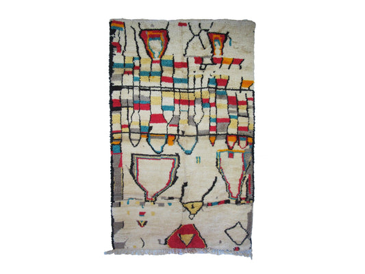 Vintage Moroccan Rug - Tunaroz Morocco Collection Azilal Rugs Of Morocco