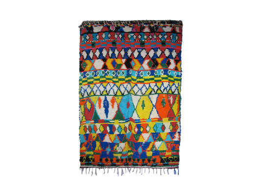 Vintage Moroccan Rug - Tunaruz Morocco Collection Boujaad Rugs Of Morocco