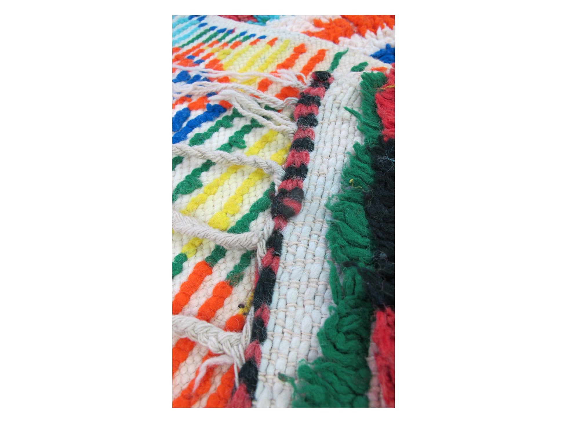 Vintage Moroccan Rug - Tunaruz Morocco Collection Boujaad Rugs Of Morocco