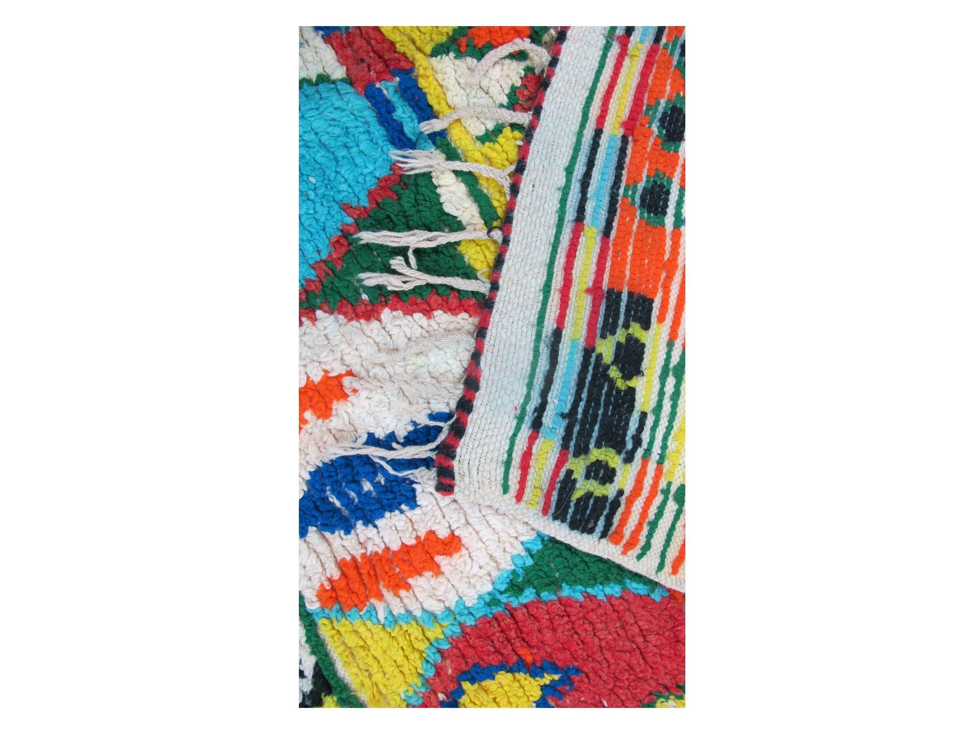 Vintage Moroccan Rug - Tunaruz Morocco Collection Boujaad Rugs Of Morocco