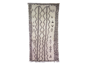 Vintage Moroccan Rug - Tunzar Morocco Collection Azilal Rugs Of Morocco