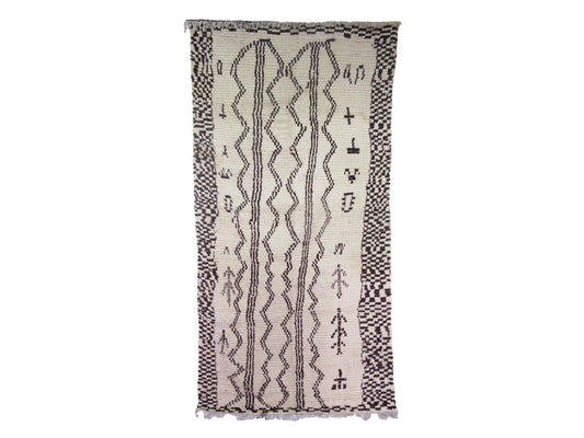 Vintage Moroccan Rug - Tunzar Morocco Collection Azilal Rugs Of Morocco