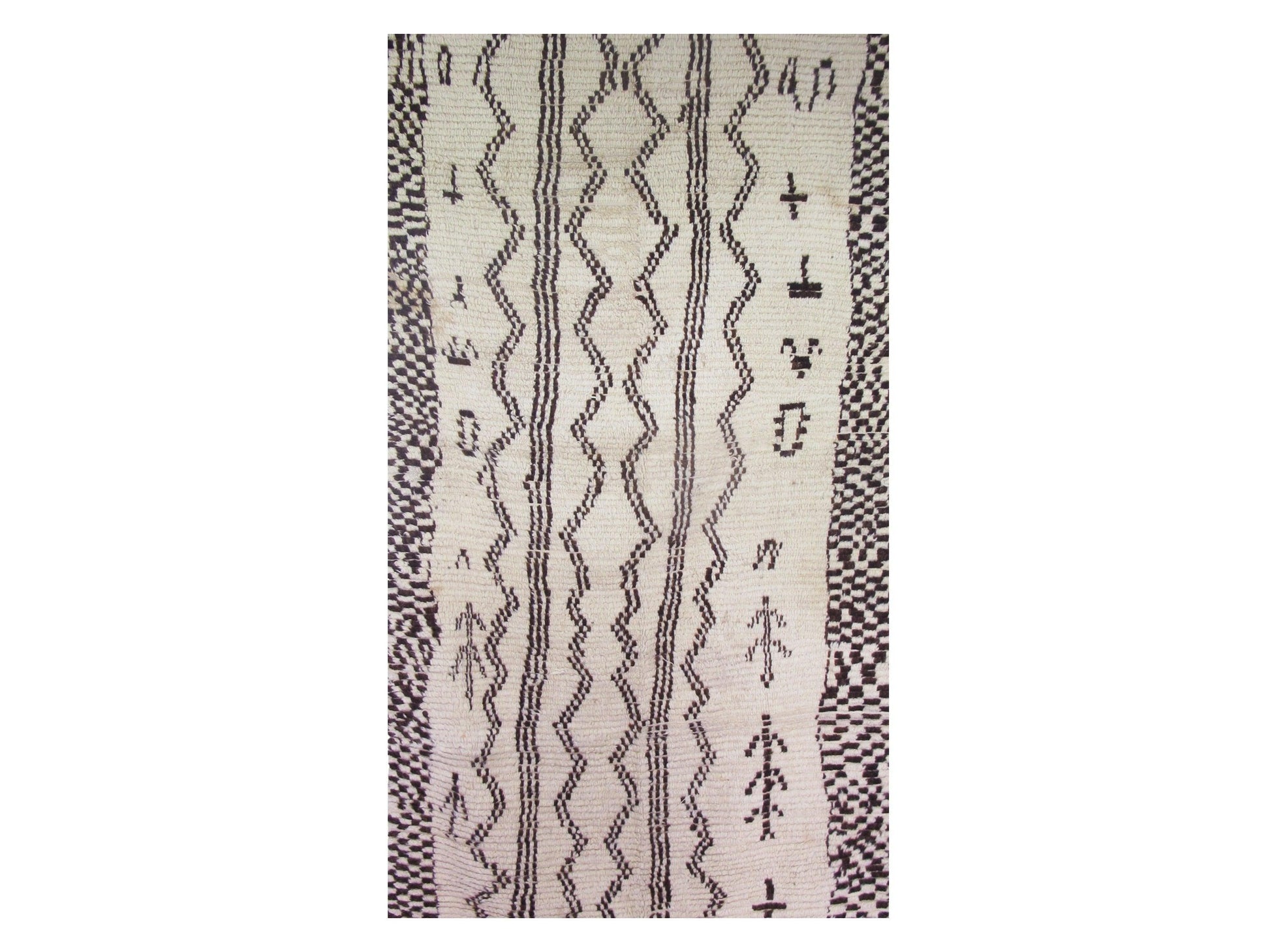 Vintage Moroccan Rug - Tunzar Morocco Collection Azilal Rugs Of Morocco