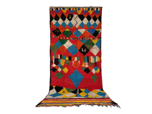 Vintage Moroccan Rug - Usus Morocco Collection Boujaad Rugs Of Morocco