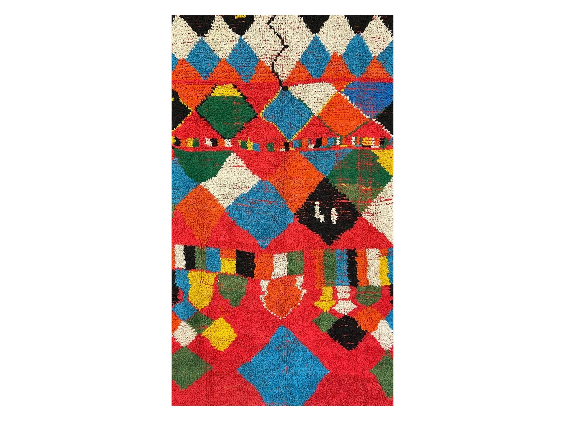 Vintage Moroccan Rug - Usus Morocco Collection Boujaad Rugs Of Morocco