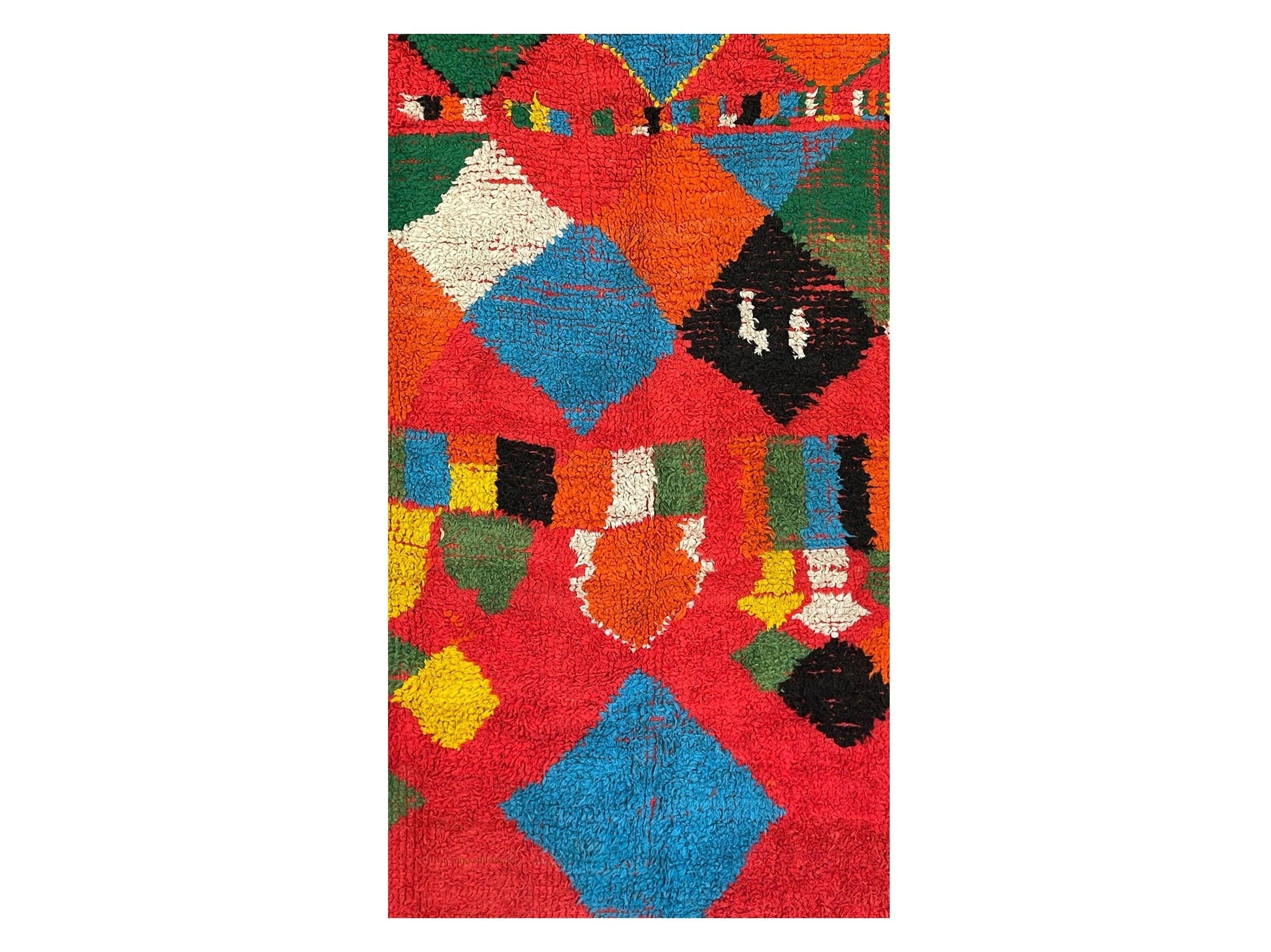 Vintage Moroccan Rug - Usus Morocco Collection Boujaad Rugs Of Morocco