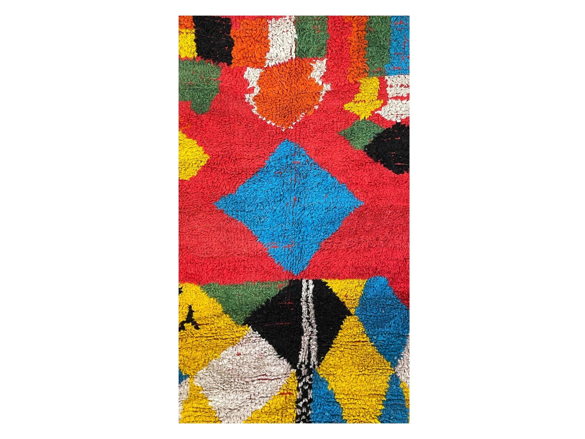 Vintage Moroccan Rug - Usus Morocco Collection Boujaad Rugs Of Morocco
