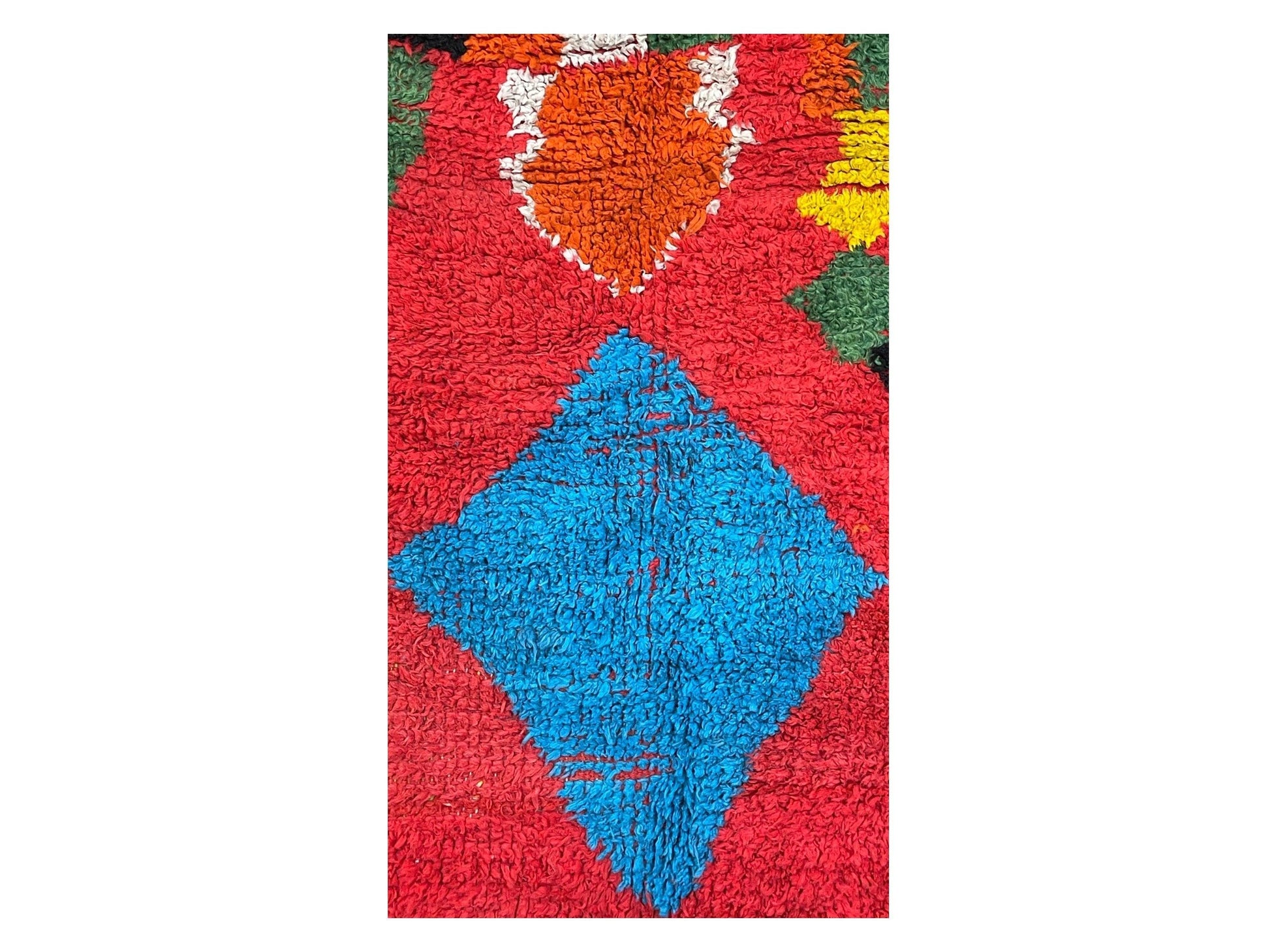 Vintage Moroccan Rug - Usus Morocco Collection Boujaad Rugs Of Morocco