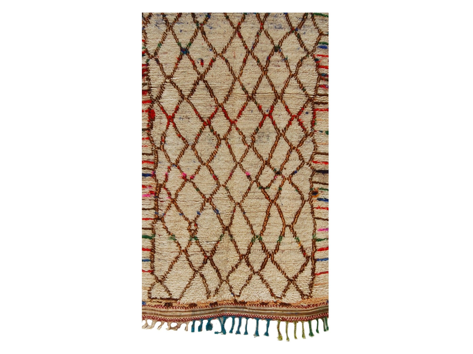 Vintage Moroccan Rug - Wararni Morocco Collection Azilal Rugs Of Morocco
