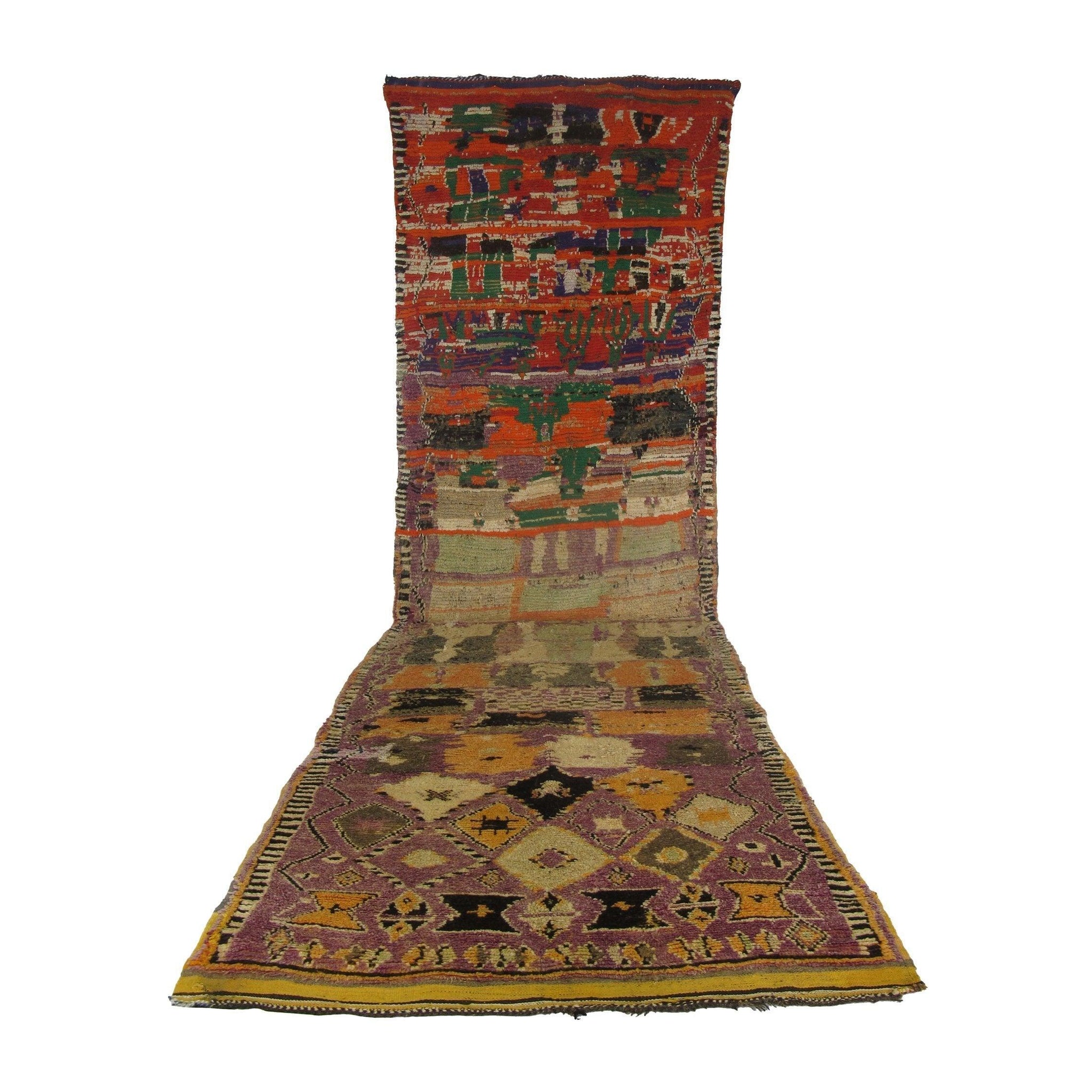 Vintage Moroccan Rug - Warrior Morocco Collection Taznakht Rugs Of Morocco
