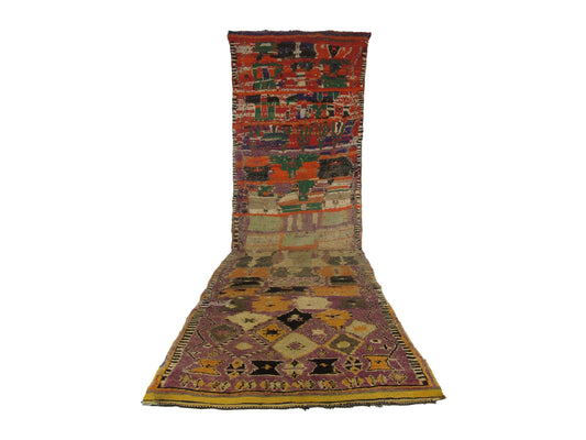 Vintage Moroccan Rug - Warrior Morocco Collection Taznakht Rugs Of Morocco