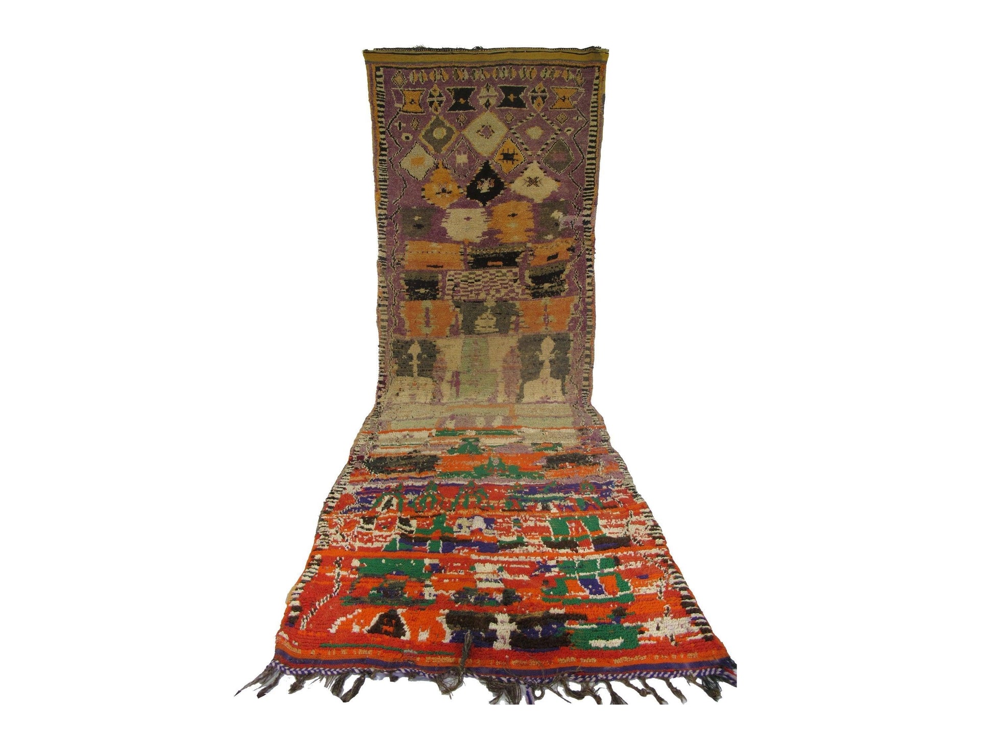 Vintage Moroccan Rug - Warrior Morocco Collection Taznakht Rugs Of Morocco