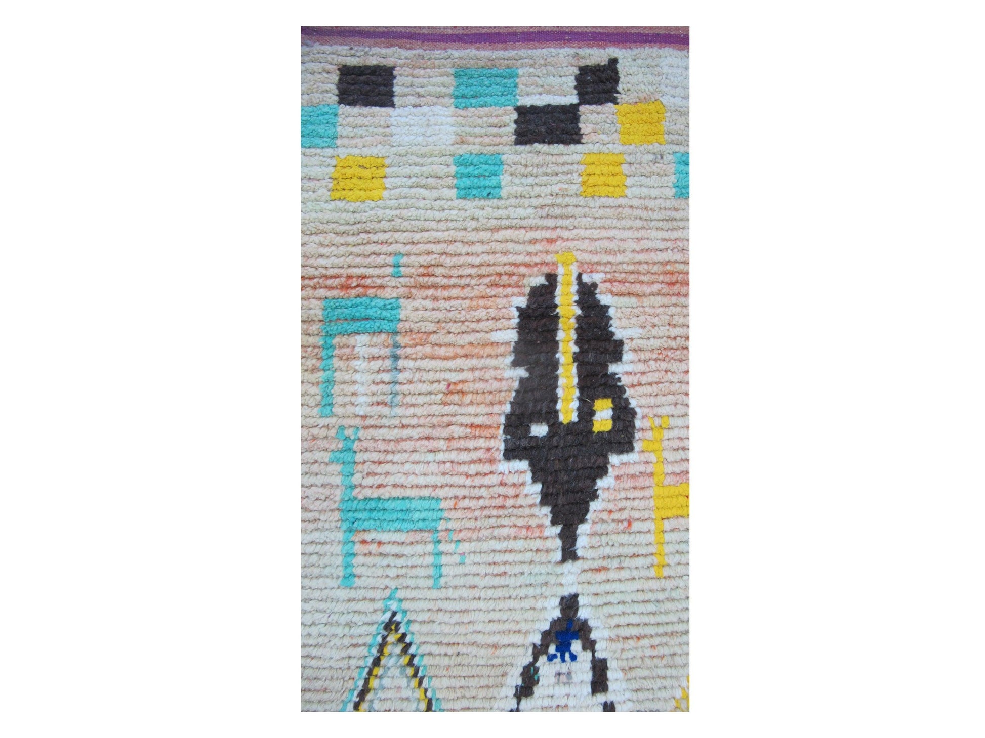 Vintage Moroccan Rug - Yufayyur Morocco Collection runners Rugs Of Morocco