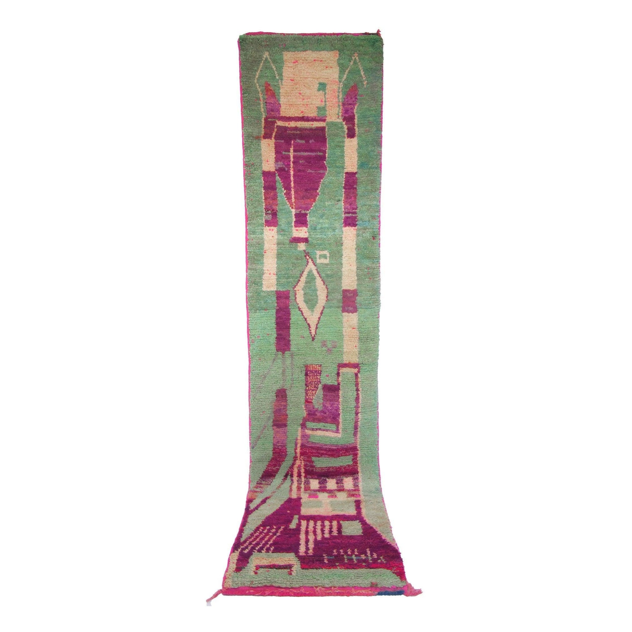 Vintage Moroccan Rug - Yufitran Morocco Collection runners Rugs Of Morocco