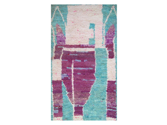 Vintage Moroccan Rug - Yufitran Morocco Collection runners Rugs Of Morocco