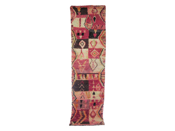 Vintage Moroccan Rug - Yufitrana Morocco Collection runners Rugs Of Morocco