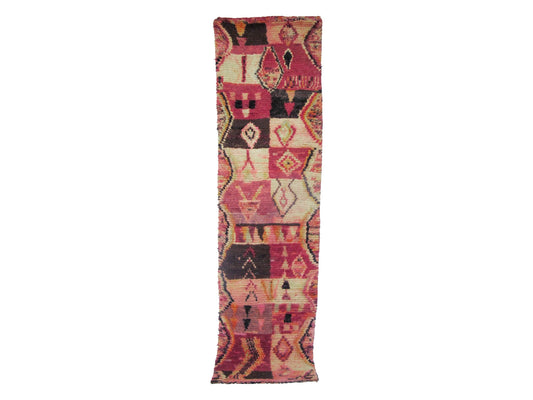 Vintage Moroccan Rug - Yufitrana Morocco Collection runners Rugs Of Morocco