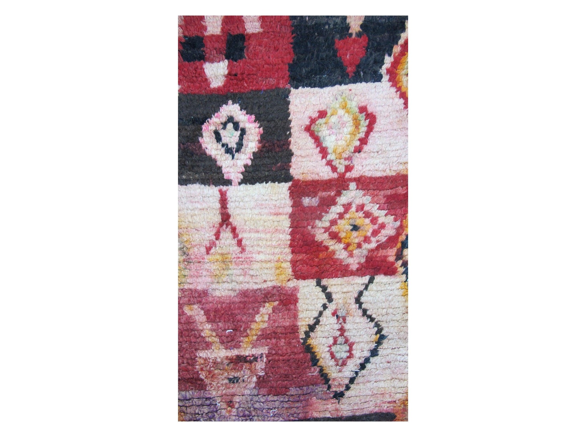 Vintage Moroccan Rug - Yufitrana Morocco Collection runners Rugs Of Morocco