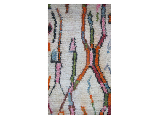 Vintage Moroccan Rug - Yufitri Morocco Collection runners Rugs Of Morocco
