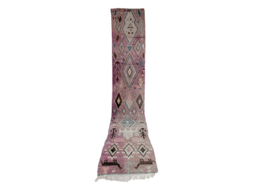 Vintage Moroccan Rug - Yugerten Morocco Collection runners Rugs Of Morocco
