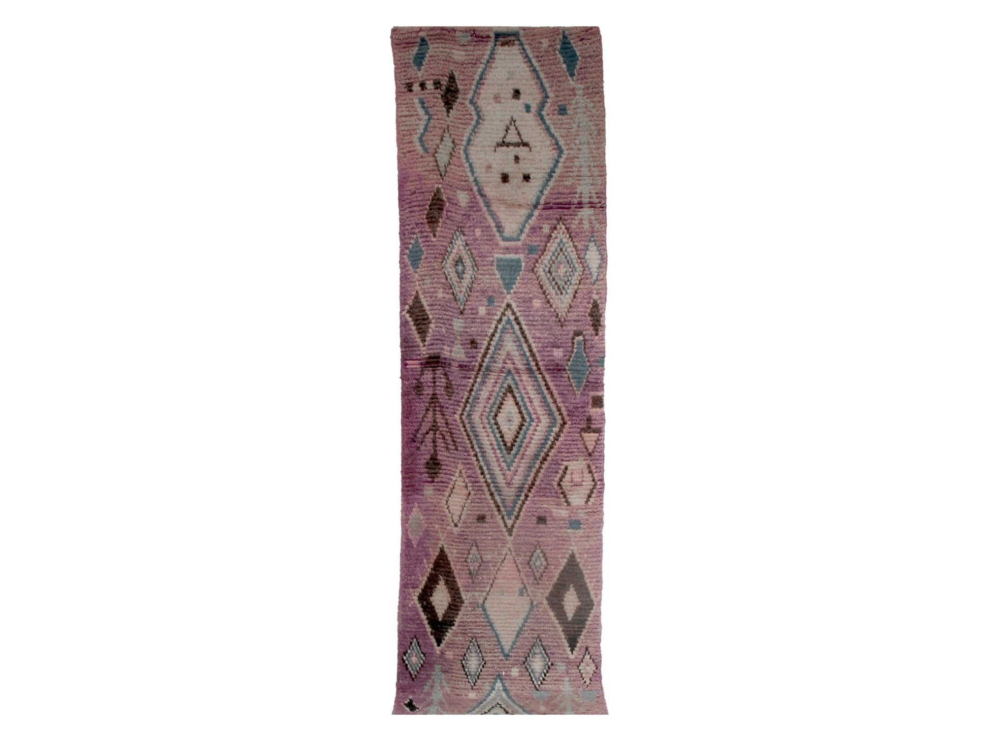 Vintage Moroccan Rug - Yugerten Morocco Collection runners Rugs Of Morocco