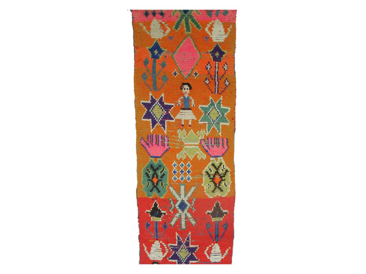 Vintage Moroccan Rug - Yuns Morocco Collection runners Rugs Of Morocco