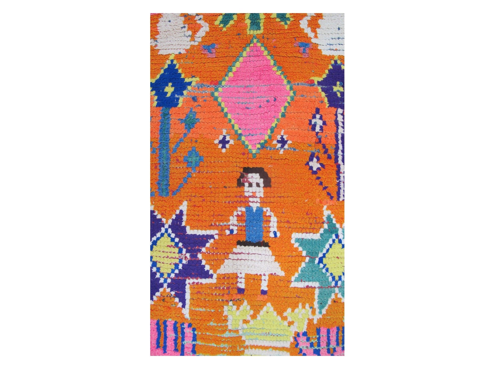 Vintage Moroccan Rug - Yuns Morocco Collection runners Rugs Of Morocco