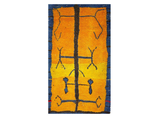 Vintage Moroccan Rug - Zareea Morocco Collection Azilal Rugs Of Morocco