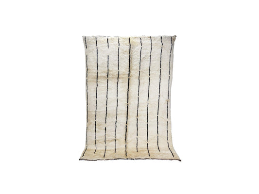 Vintage Moroccan Rug - Zebra Morocco Collection Beni Ourain Rugs Of Morocco