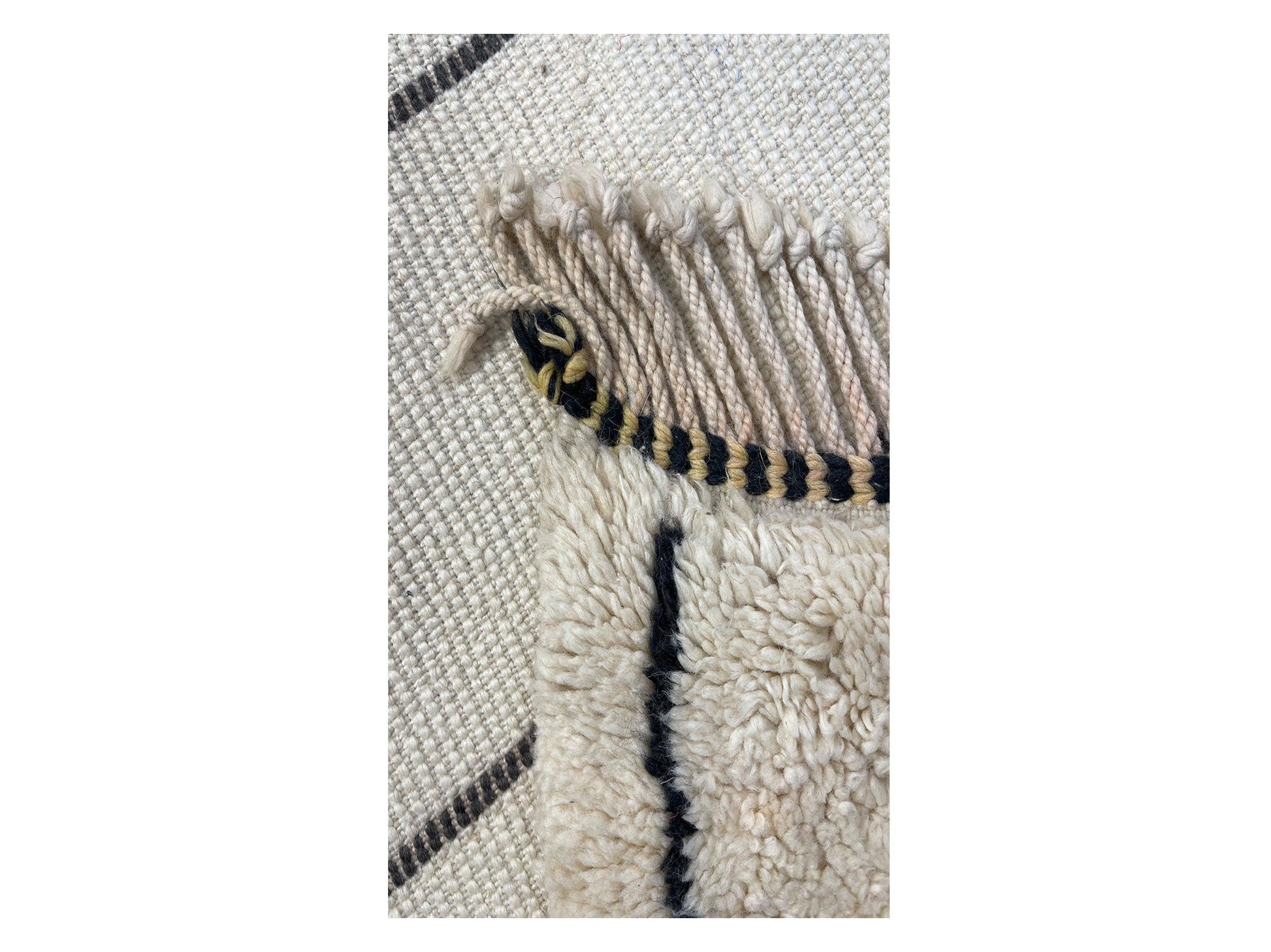 Vintage Moroccan Rug - Zebra Morocco Collection Beni Ourain Rugs Of Morocco