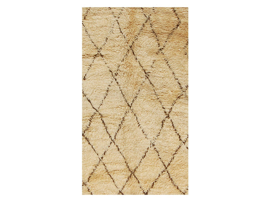 Vintage Moroccan Rug - Zeyba Morocco Collection Beni Ourain Rugs Of Morocco