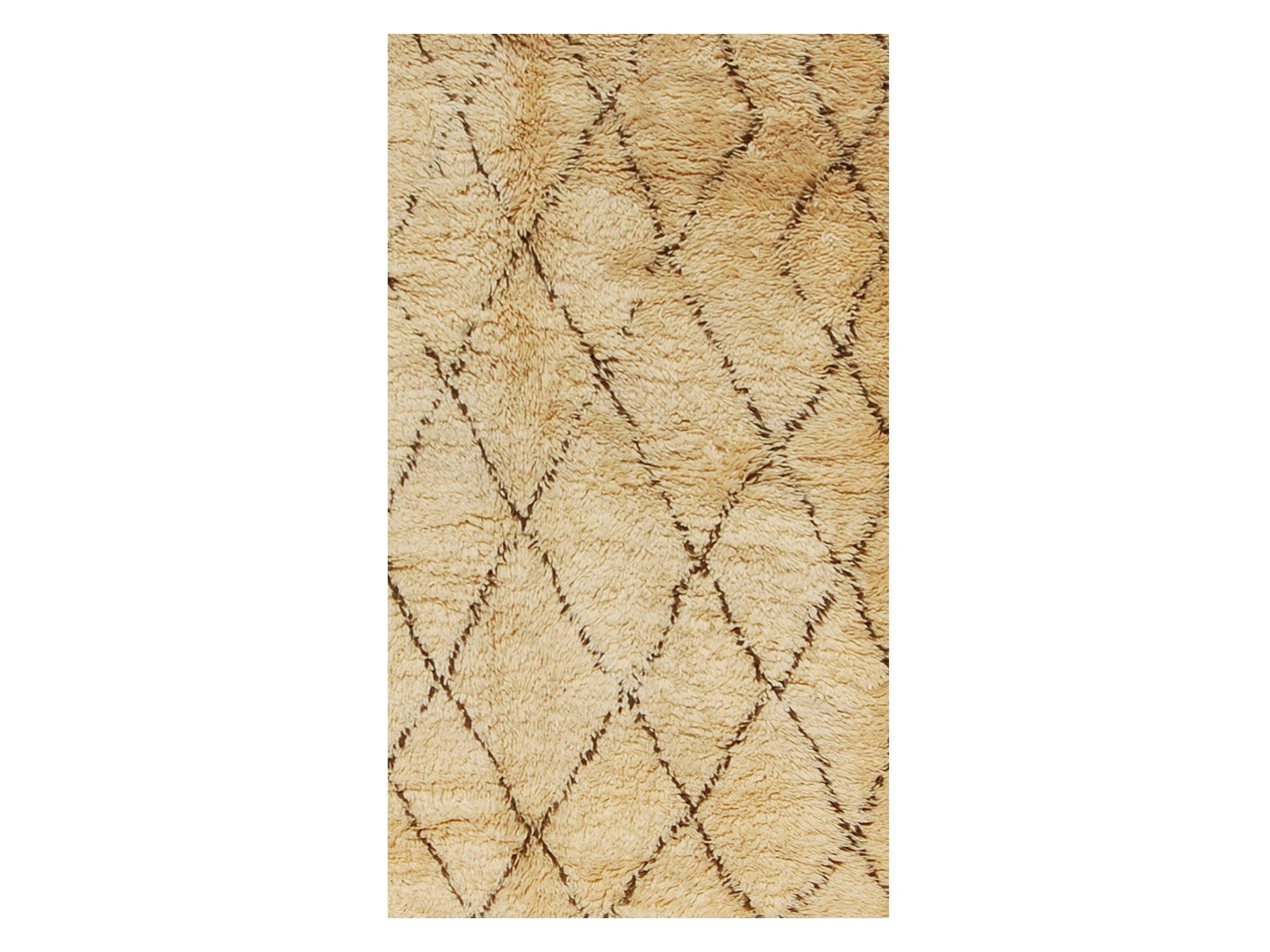 Vintage Moroccan Rug - Zeyba Morocco Collection Beni Ourain Rugs Of Morocco