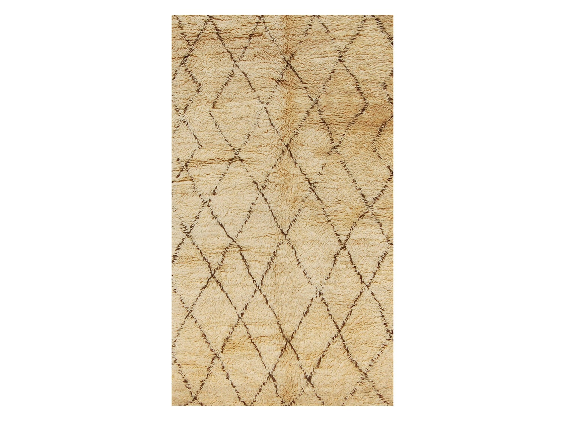 Vintage Moroccan Rug - Zeyba Morocco Collection Beni Ourain Rugs Of Morocco
