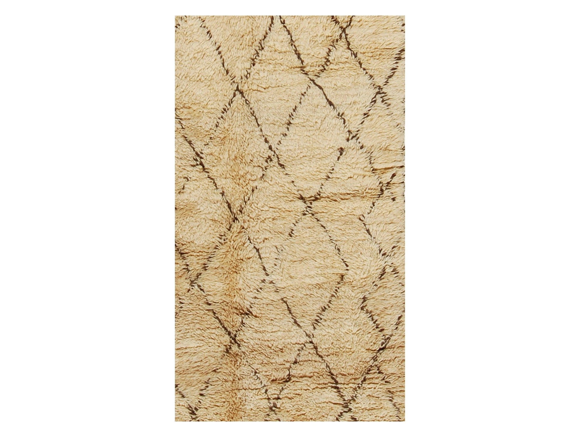 Vintage Moroccan Rug - Zeyba Morocco Collection Beni Ourain Rugs Of Morocco