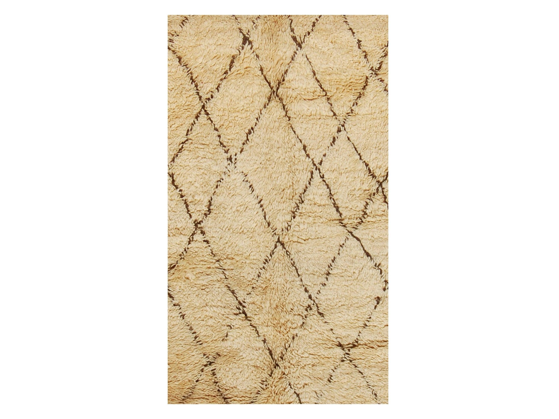 Vintage Moroccan Rug - Zeyba Morocco Collection Beni Ourain Rugs Of Morocco